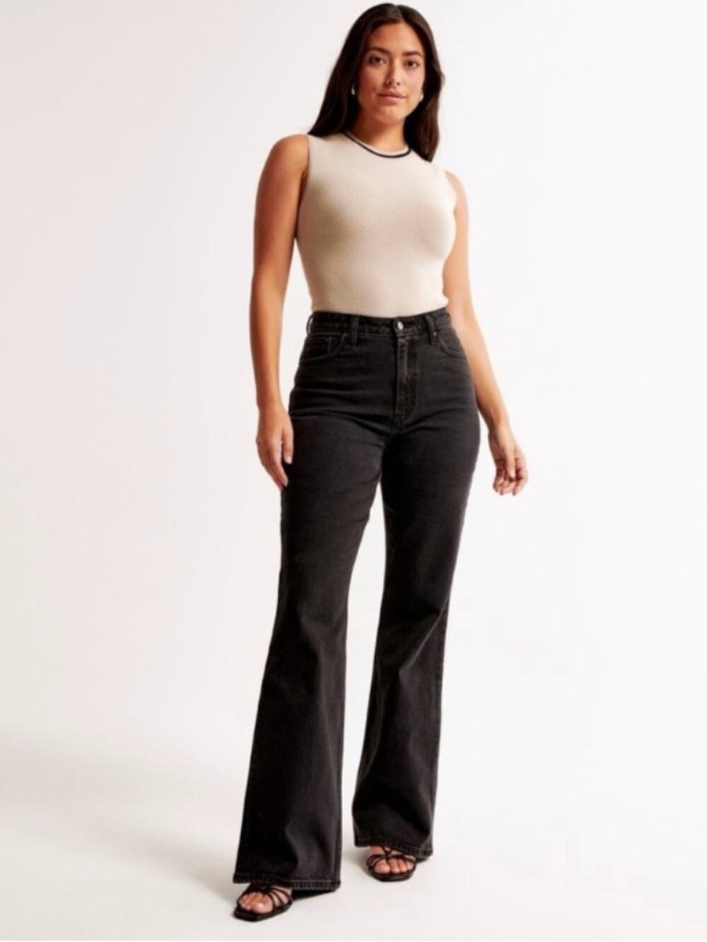 Abercrombie Vintage Flare High Rise (Curve Love) 26S